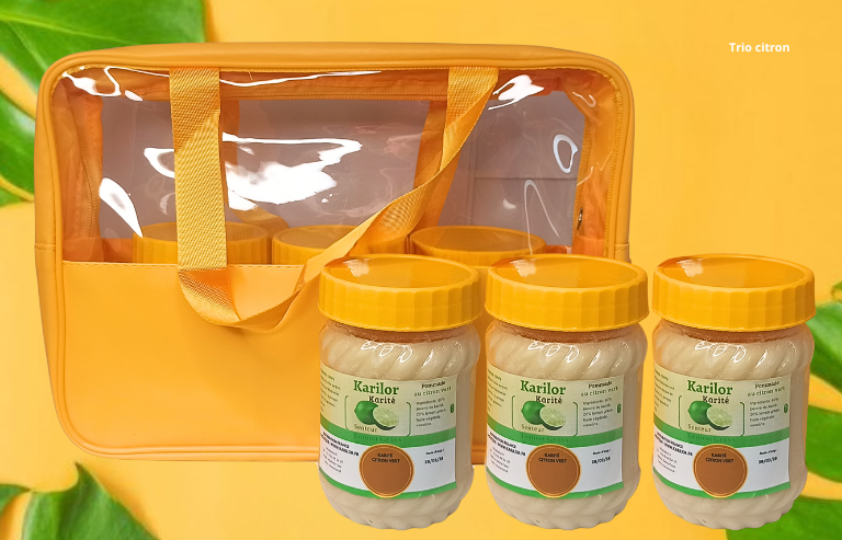 Trio karité citron (3x400gr)