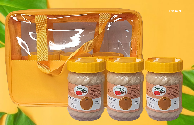 Trio karité Miel (3x400gr)
