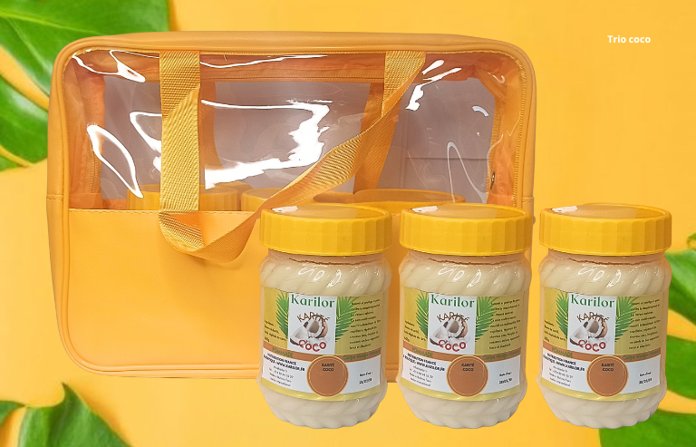 Trio karité coco (3x400gr)